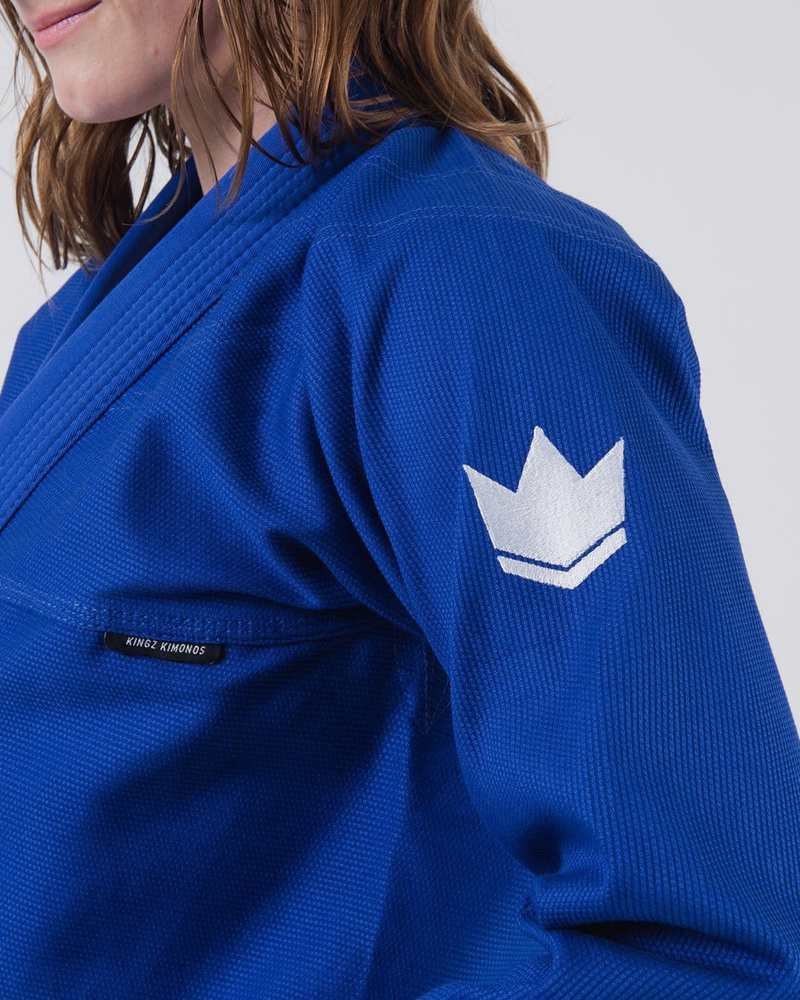 KINGZ kore 2 Women's Gi - blue
